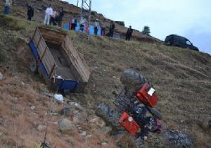 Şenkaya'da trafik kazası: 1 yaralı